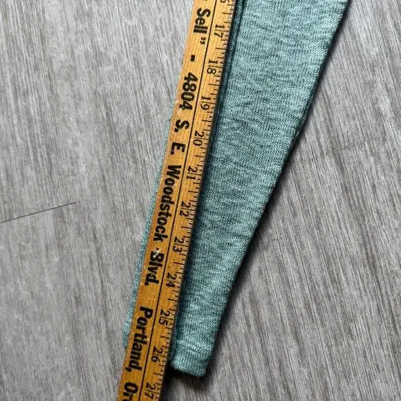 Soft Surroundings Valentina Gold Zip Sweater Dusty Sage Green NWT M Top Shirt - Picture 5 of 6